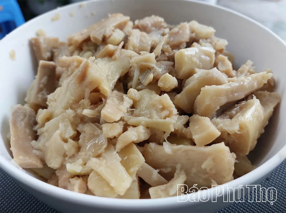 Món cá ốch đồ măng chua - nhung nhớ hương vị núi rừng