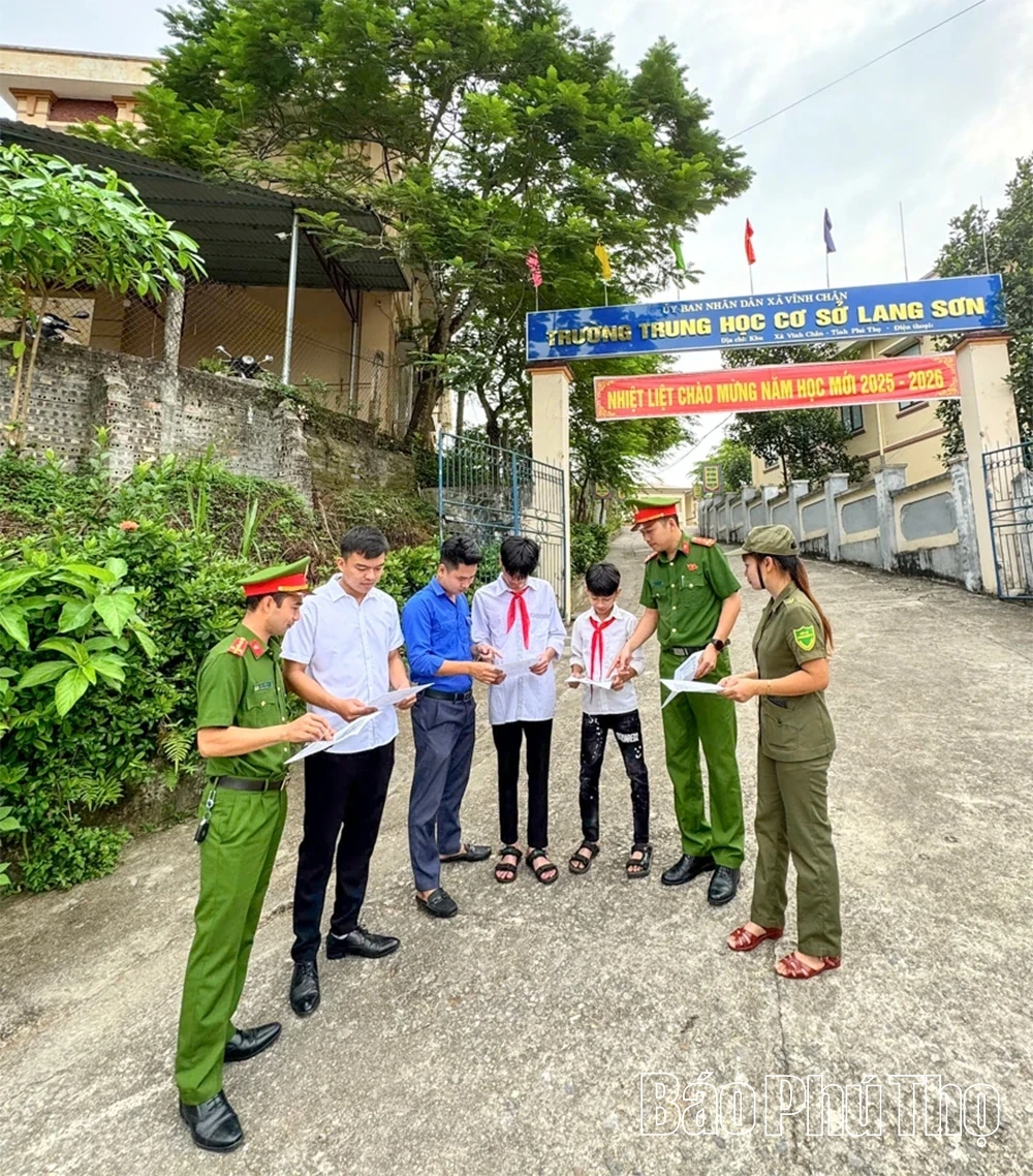 Tuổi trẻ giữ vững an ninh trật tự cơ sở