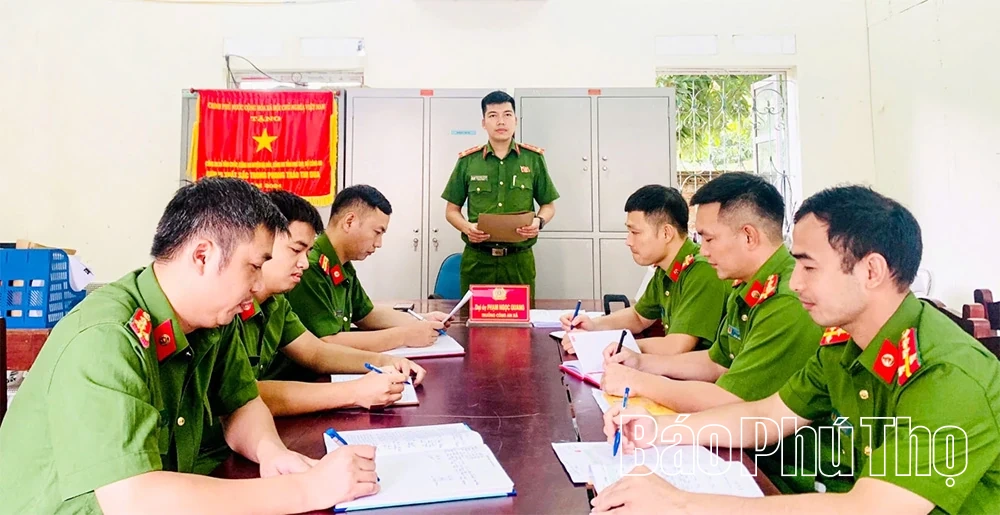 Tuổi trẻ giữ vững an ninh trật tự cơ sở