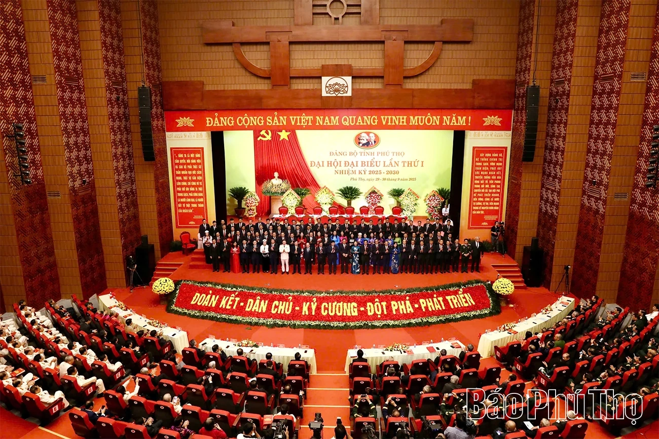 Diễn văn bế mạc Đại hội đại biểu Đảng bộ tỉnh Phú Thọ lần thứ I, nhiệm kỳ 2025 – 2030 của đồng chí Phó Bí thư Thường trực Tỉnh uỷ Bùi Văn Quang
