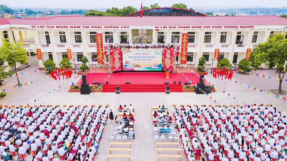 Giới thiệu các hoạt động giáo dục buổi 2 và chào đón học sinh lớp 10 năm học 2025–2026