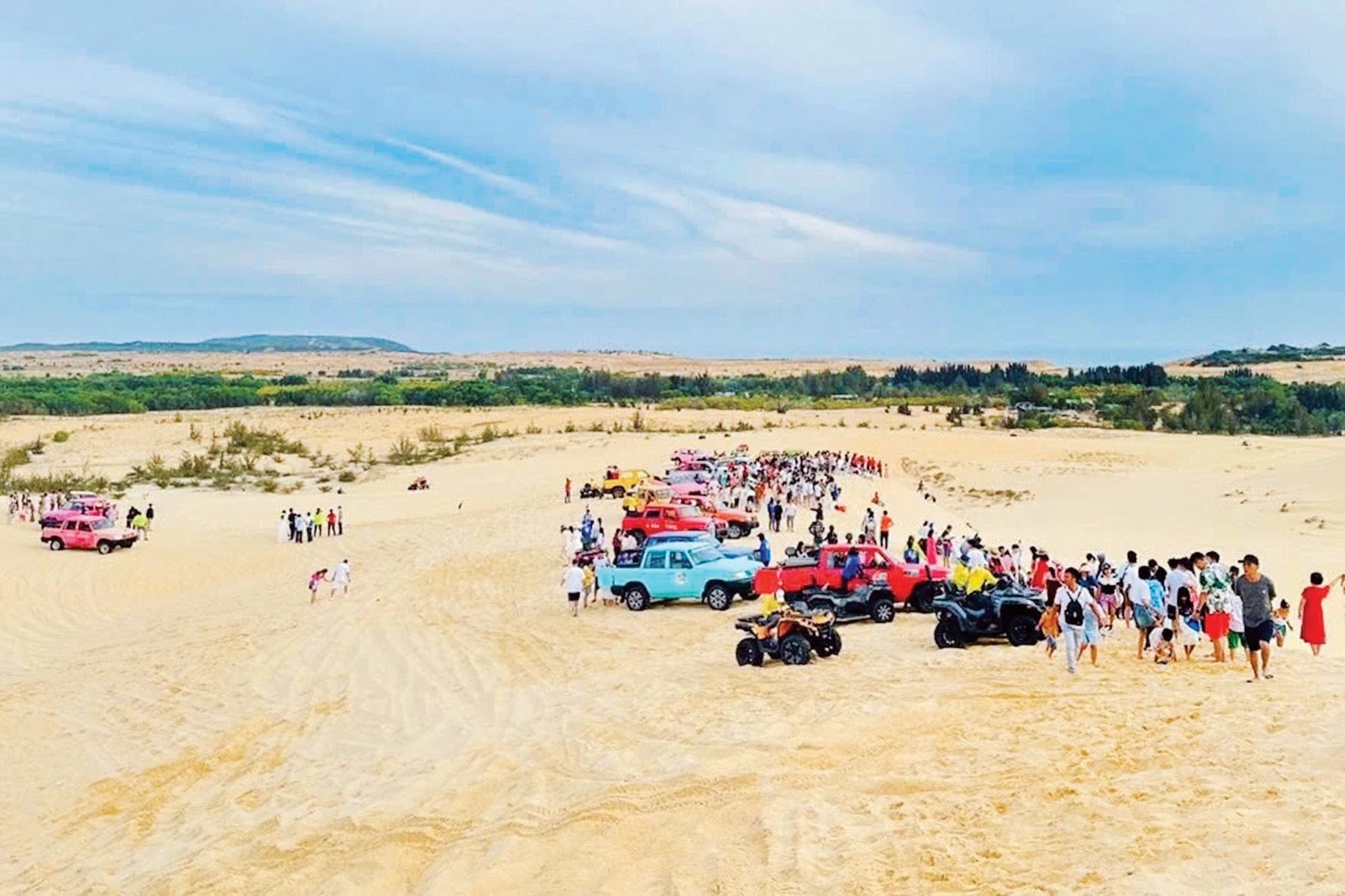 Ðồi cát Trinh nữ - vẻ đẹp hùng vĩ từ thiên nhiên