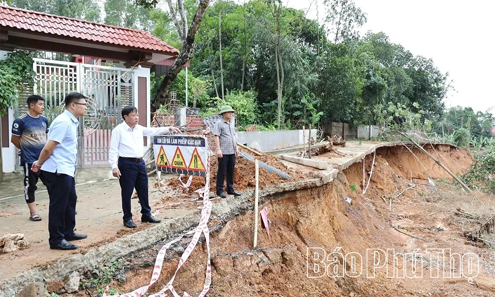 Nhiều tuyến đường dân sinh cần được khẩn trương sửa chữa sau bão