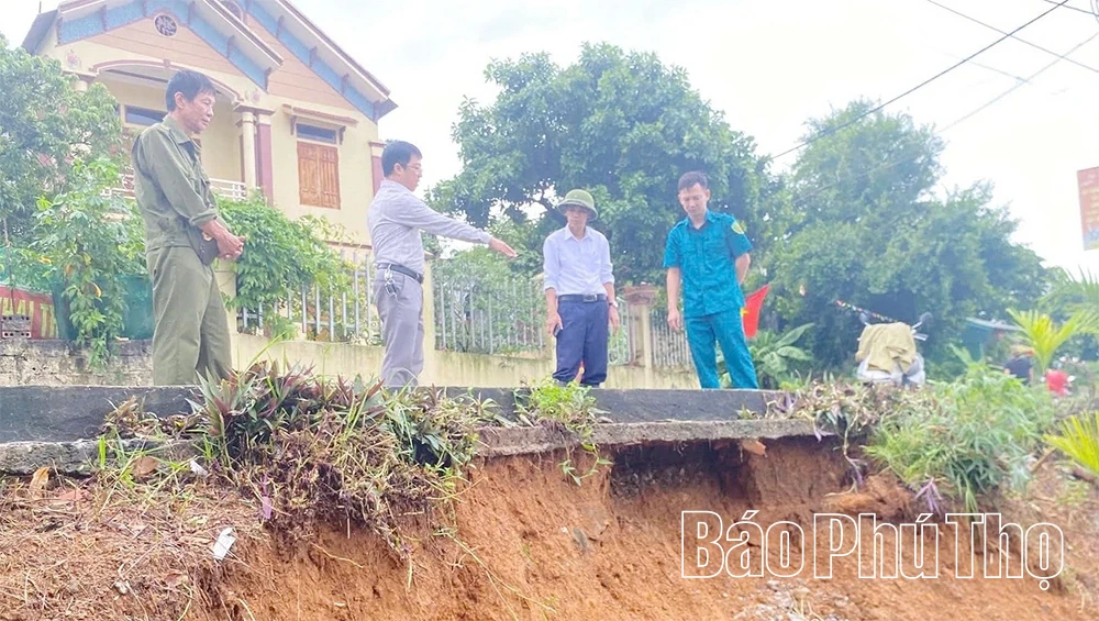 Nhiều tuyến đường dân sinh cần được khẩn trương sửa chữa sau bão