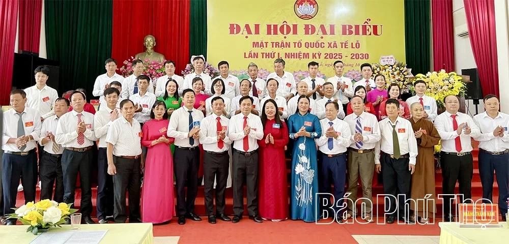 Đại hội đại biểu Mặt trận Tổ quốc xã Tề Lỗ lần thứ I, nhiệm kỳ 2025 - 2030