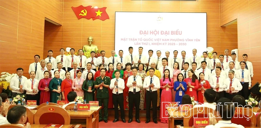 Phát huy sức mạnh khối đại đoàn kết toàn dân tộc, xây dựng phường Vĩnh Yên văn minh, hiện đại