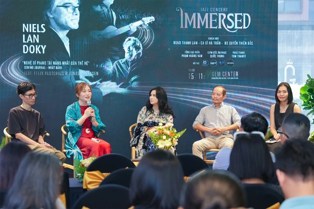 Hiệp sĩ Jazz Niels Lan Doky trở lại Việt Nam, hội ngộ Thanh Lam sau 20 năm