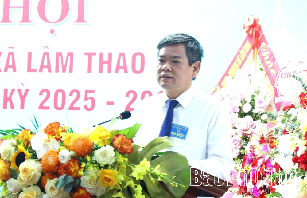 Đại hội Công đoàn xã Lâm Thao lần thứ I, nhiệm kỳ 2025-2030
