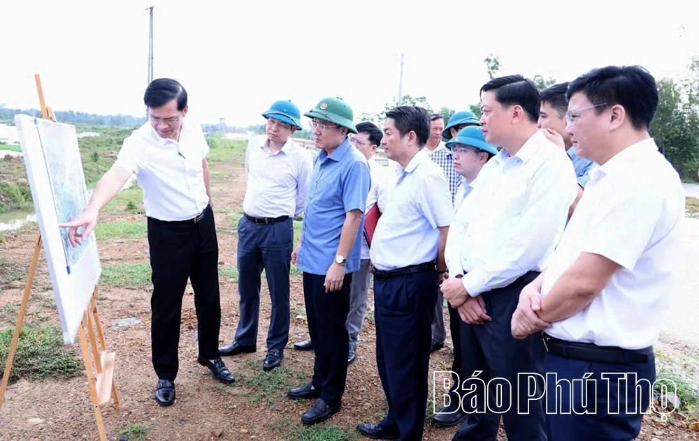 Kiểm tra tiến độ giải ngân vốn đầu tư công một số dự án thuộc khu vực Vĩnh Phúc