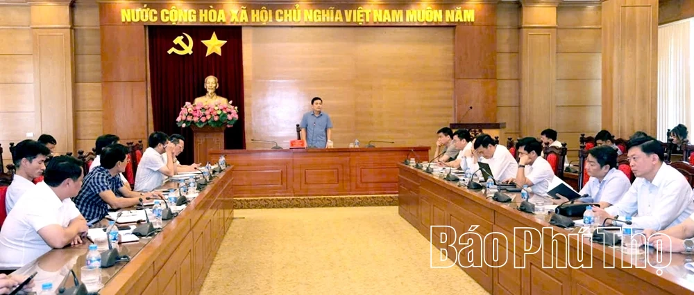 Kiểm tra tiến độ giải ngân vốn đầu tư công một số dự án thuộc khu vực Vĩnh Phúc