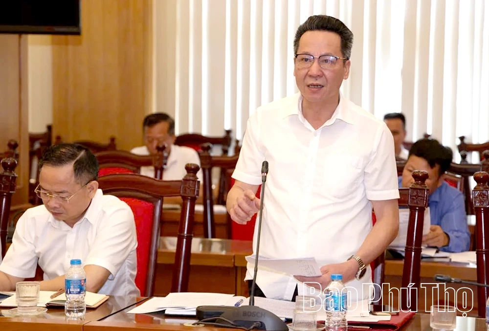Kiểm tra tiến độ giải ngân vốn đầu tư công một số dự án thuộc khu vực Vĩnh Phúc