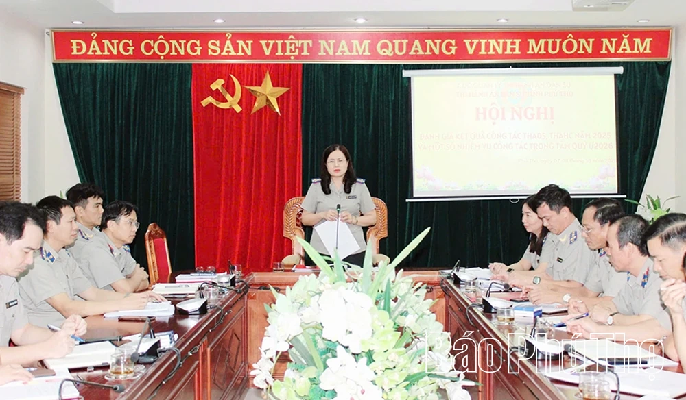 Đổi mới trong điều hành: Thi hành án dân sự tỉnh Phú Thọ tạo “cú hích” sau sáp nhập