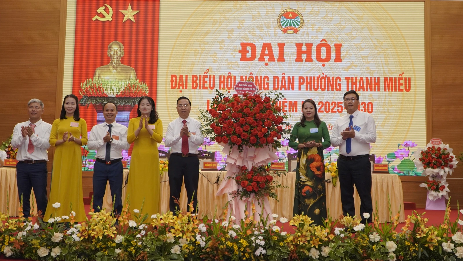 Đại Hội Nông Dân phường Thanh Miếu lần thứ I, nhiệm kỳ 2025 -2030