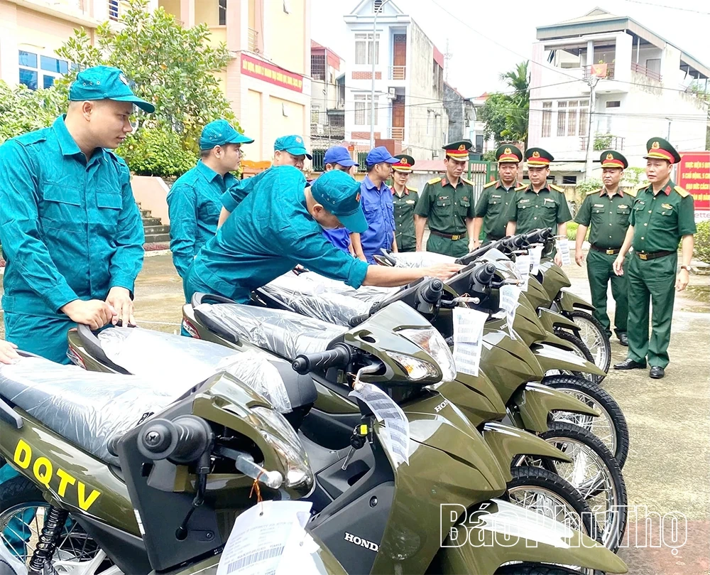 Tăng tính cơ động cho lực lượng quân sự cơ sở