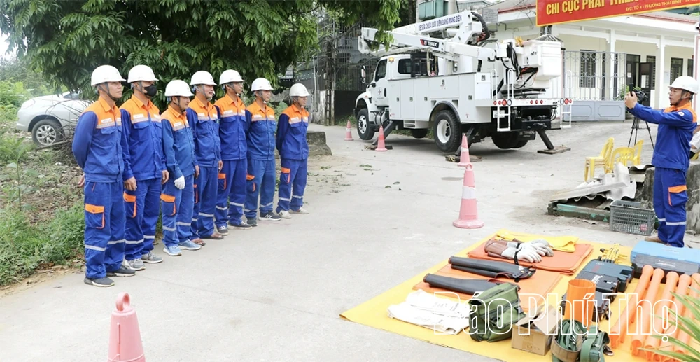 Sôi nổi phong trào thi đua tại Công ty Điện lực Phú Thọ