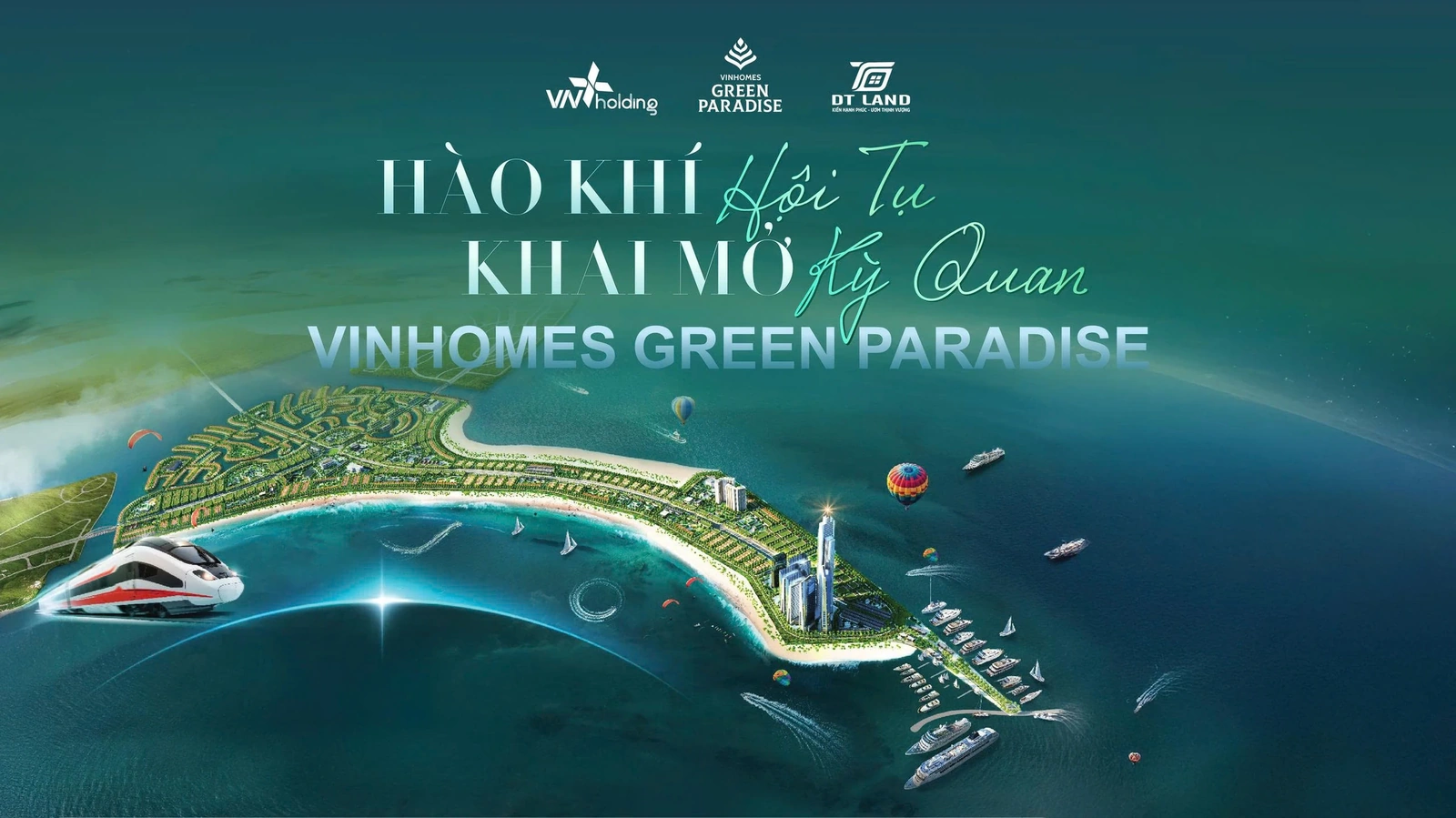 VNX Holding – Hào khí hội tụ, Khai mở kỳ quan cùng Vinhomes Green Paradise Cần Giờ
