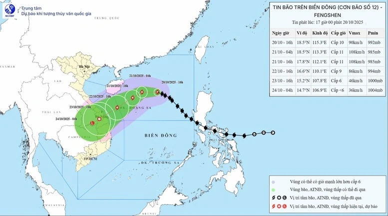 Thủ tướng yêu cầu chủ động ứng phó bão số 12 và mưa lũ
