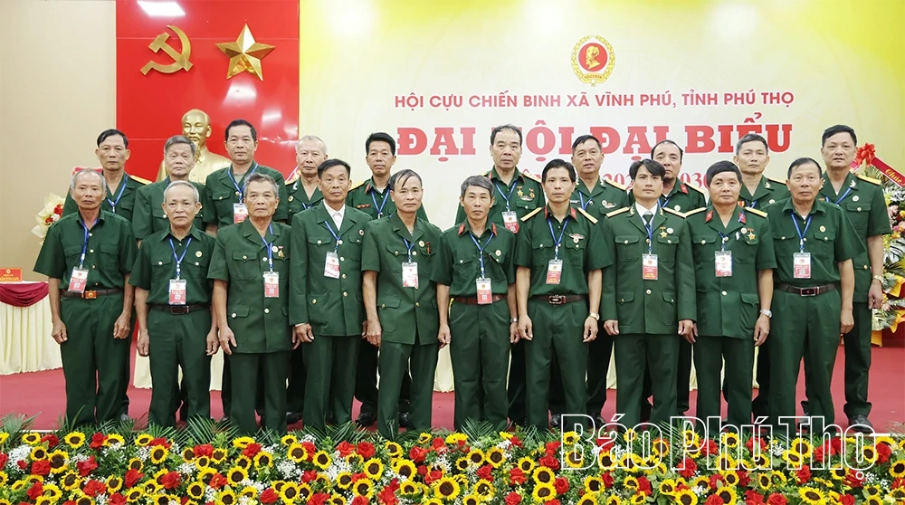 Đại hội đại biểu Hội Cựu chiến binh xã Vĩnh Phú, nhiệm kỳ 2025-2030