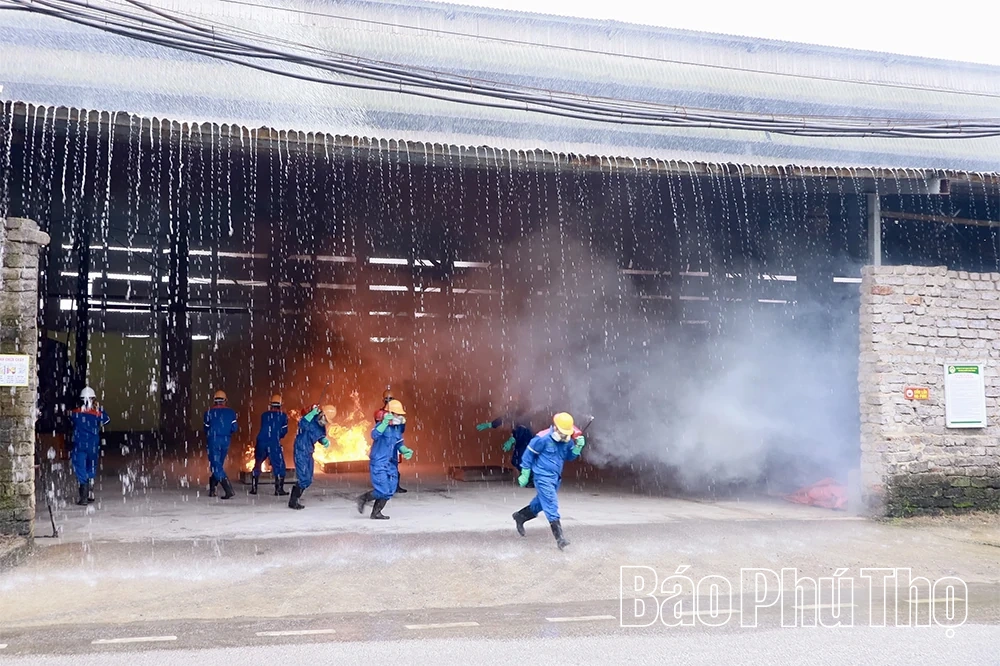 Diễn tập ứng phó sự cố hóa chất và phòng ngừa, ứng phó sự cố môi trường