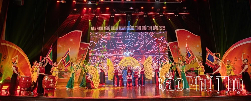 Khai mạc Liên hoan Nghệ thuật quần chúng tỉnh Phú Thọ năm 2025