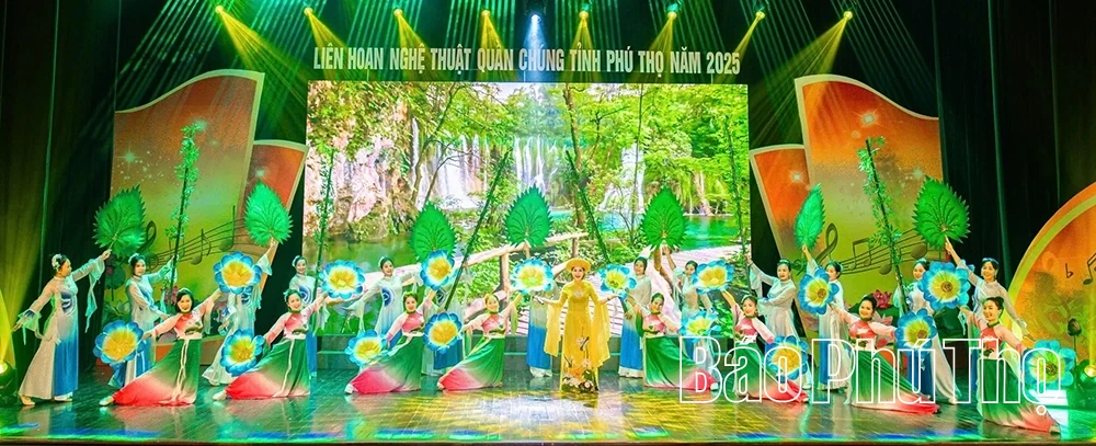 Khai mạc Liên hoan Nghệ thuật quần chúng tỉnh Phú Thọ năm 2025