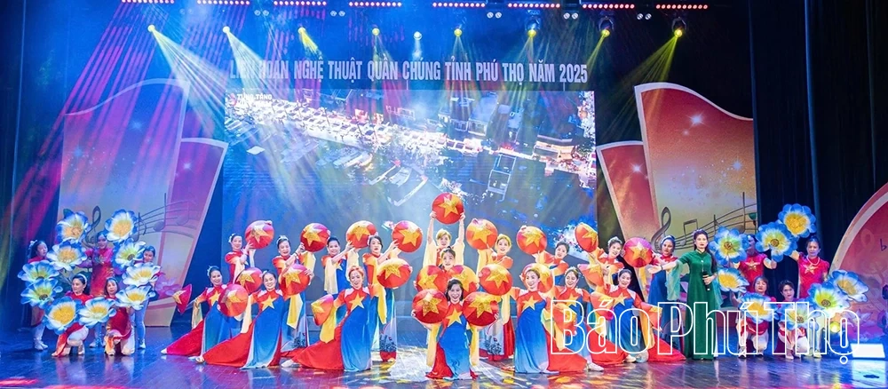 Khai mạc Liên hoan Nghệ thuật quần chúng tỉnh Phú Thọ năm 2025
