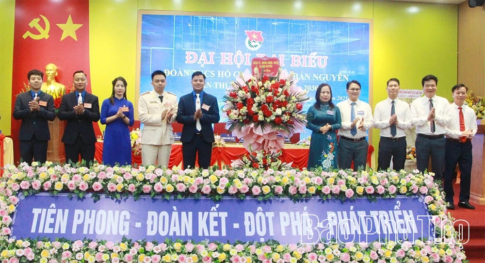 Đại hội đại biểu Đoàn thanh niên xã Bản Nguyên lần thứ I