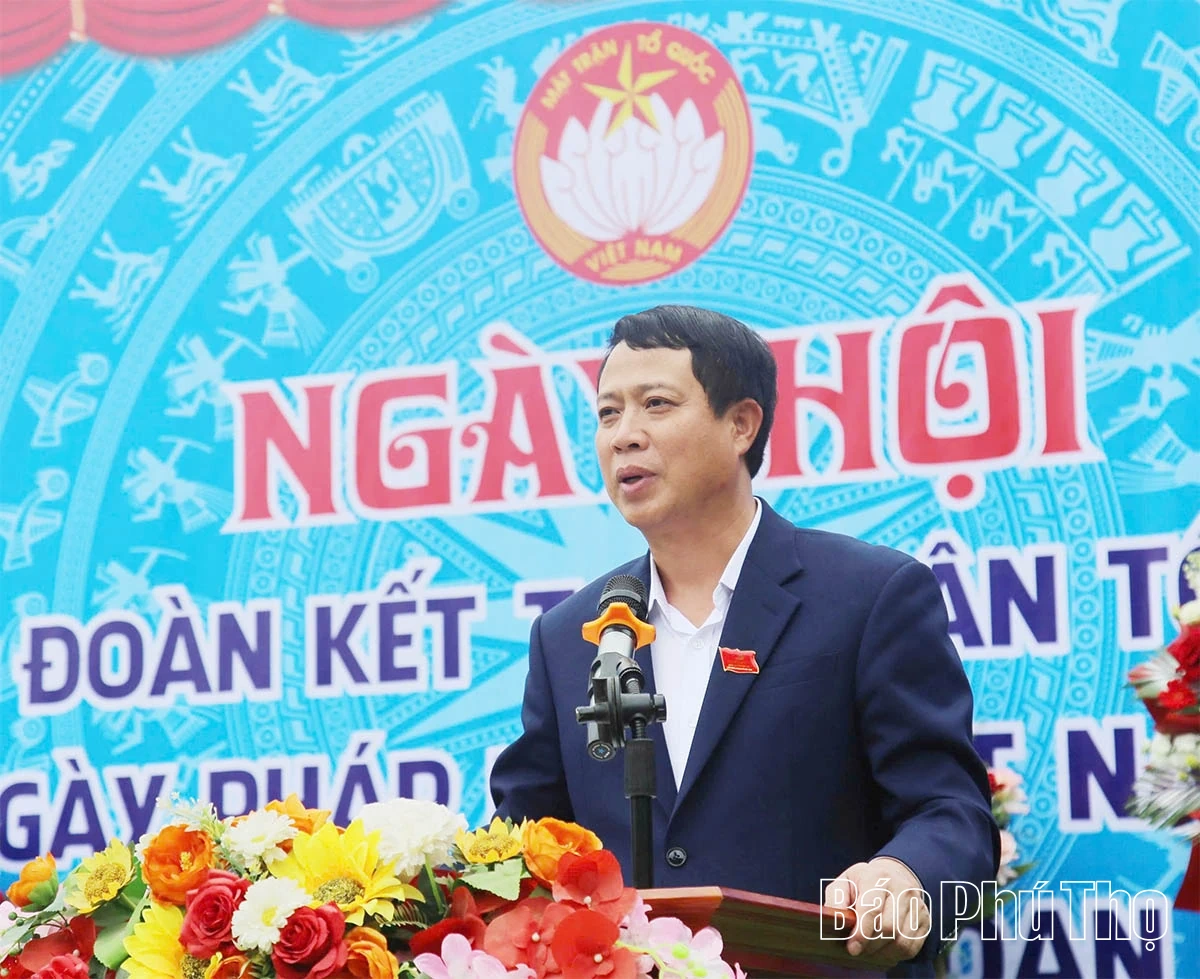 Ngày hội đại đoàn kết toàn dân tộc tại xã Đoan Hùng