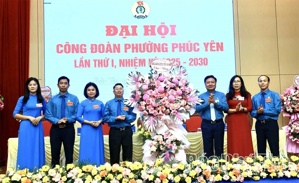 Đại hội Công đoàn phường Phúc Yên lần thứ I