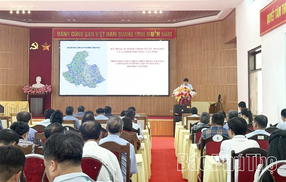 Quyết tâm thực hiện làm sạch dữ liệu đất đai