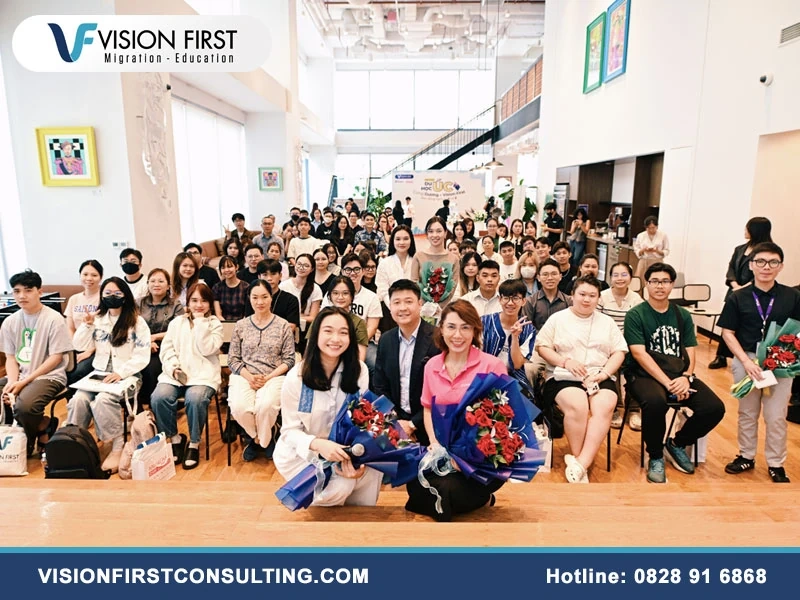 Kristine Nguyen: Chia sẻ từ chuyên gia Du học & di trú Vision First