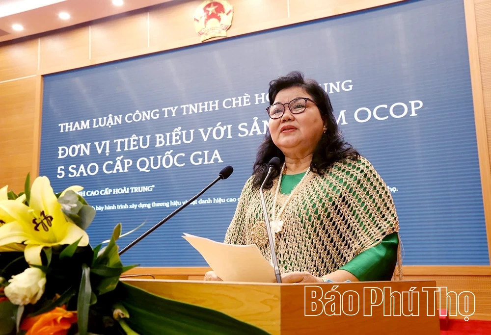 Phát triển thương hiệu “Chè Phú Thọ” trở thành sản phẩm đặc trưng có sức cạnh tranh cao