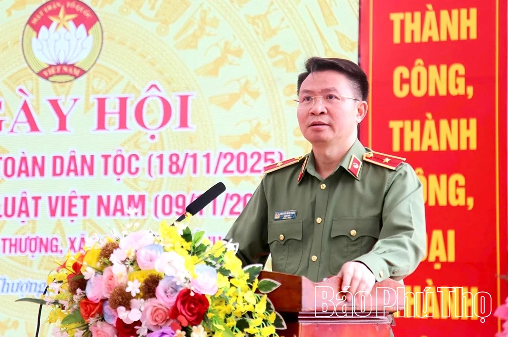 Ngày hội Đại đoàn kết toàn dân tộc tại thôn Sấu Thượng