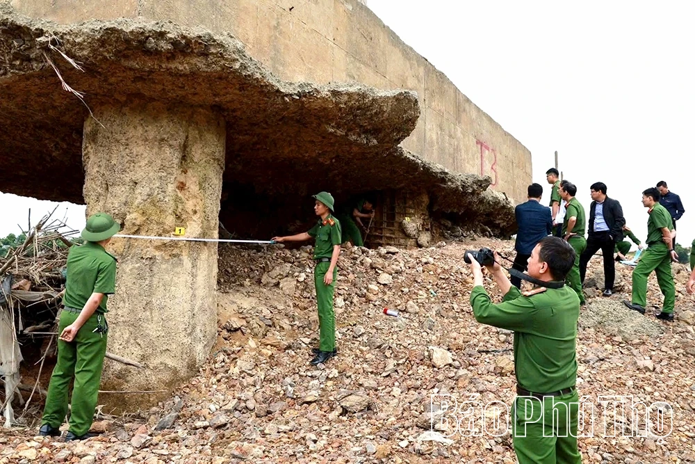 Khởi tố vụ án hình sự “vi phạm quy định về xây dựng gây hậu quả nghiêm trọng” xảy ra tại cầu Sông Lô