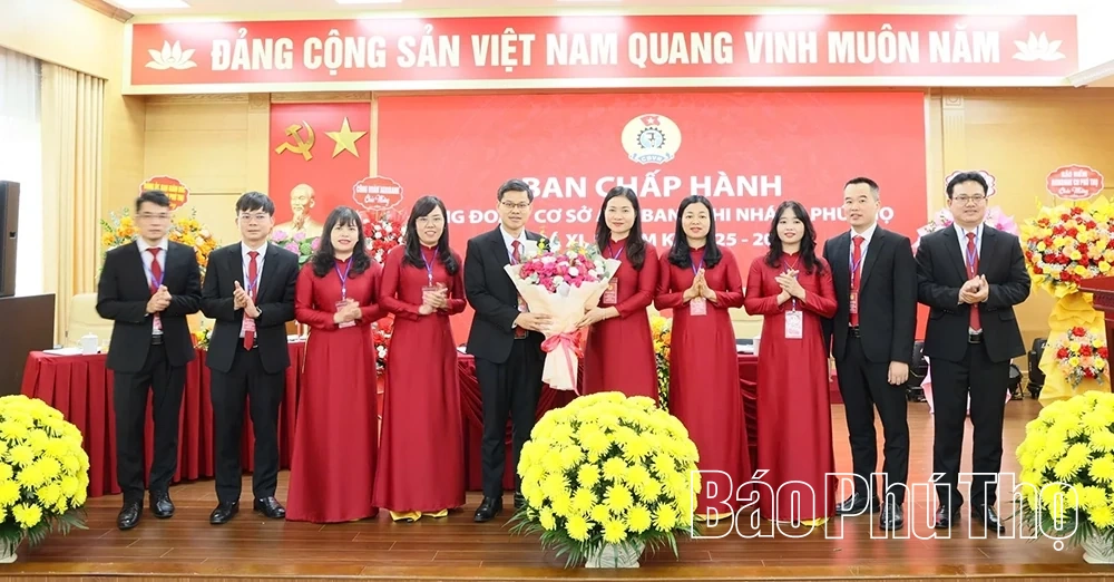 Đại hội Công đoàn cơ sở Agribank Chi nhánh Phú Thọ lần thứ XI, nhiệm kỳ 2025- 2030