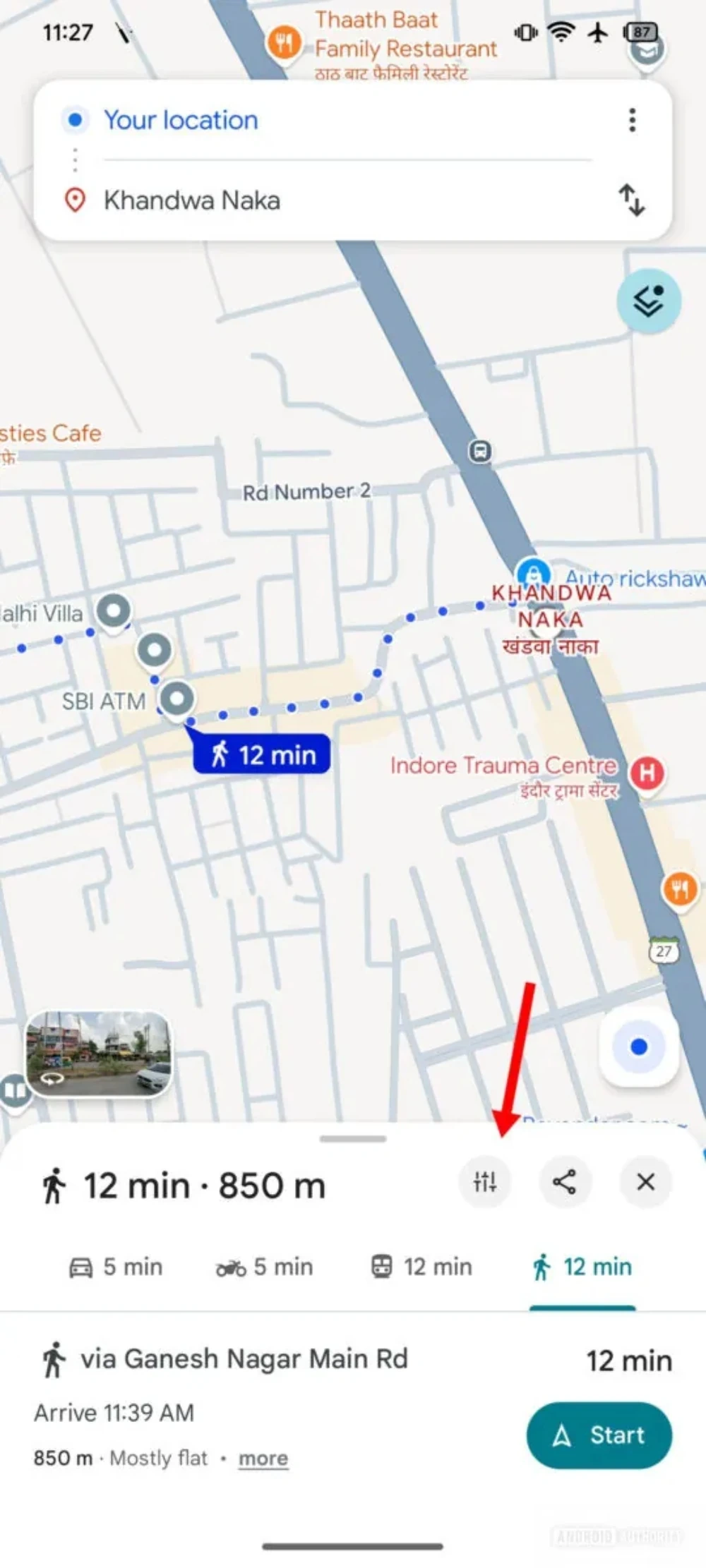 Ứng dụng Google Maps sắp hỗ trợ “ưu tiên bóng râm” cho người đi bộ