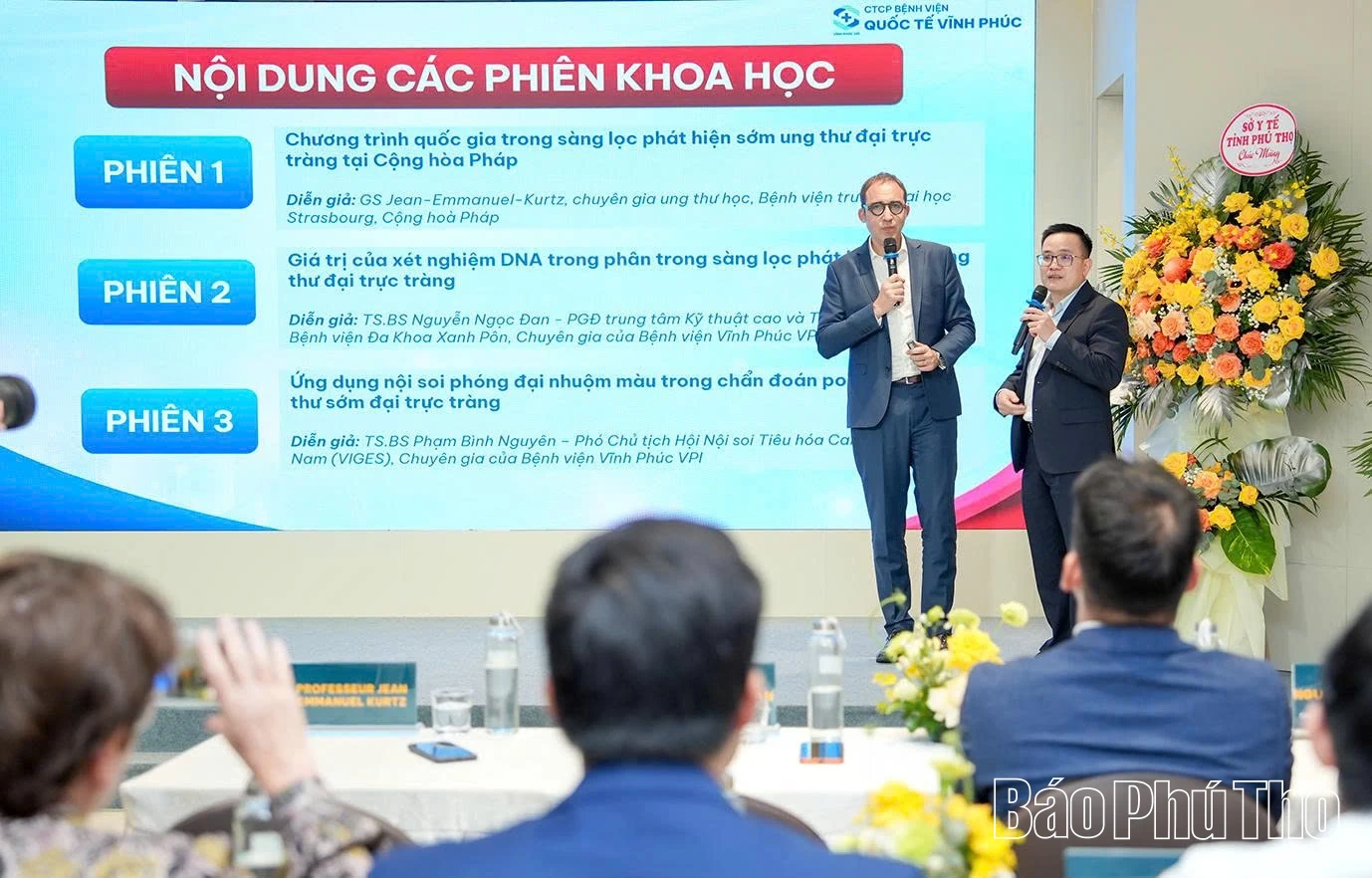 Bệnh viện Vĩnh Phúc VPI- CTCP Bệnh viện Quốc tế Vĩnh Phúc tổ chức hội thảo khoa học quốc tế về sàng lọc, phát hiện sớm ung thư đại trực tràng