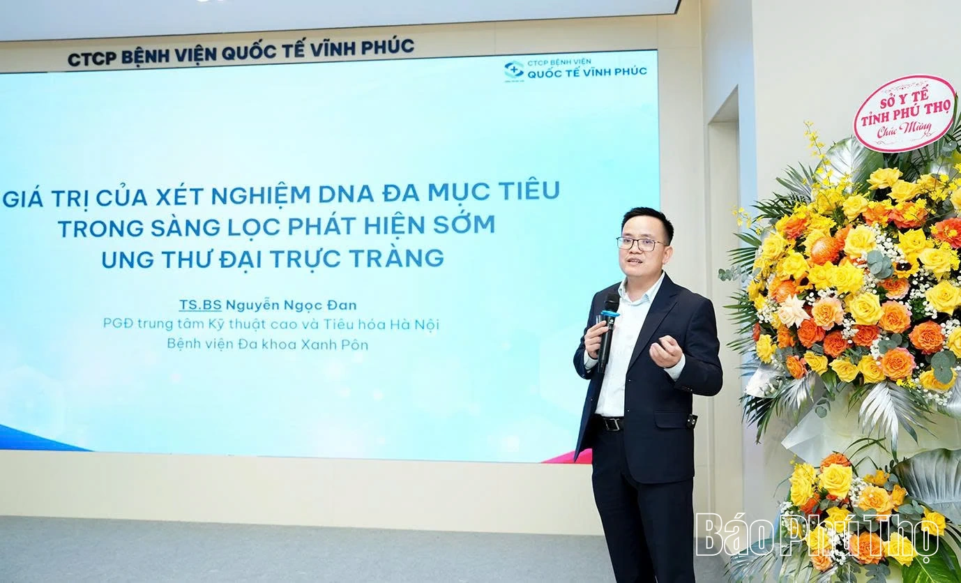 Bệnh viện Vĩnh Phúc VPI- CTCP Bệnh viện Quốc tế Vĩnh Phúc tổ chức hội thảo khoa học quốc tế về sàng lọc, phát hiện sớm ung thư đại trực tràng