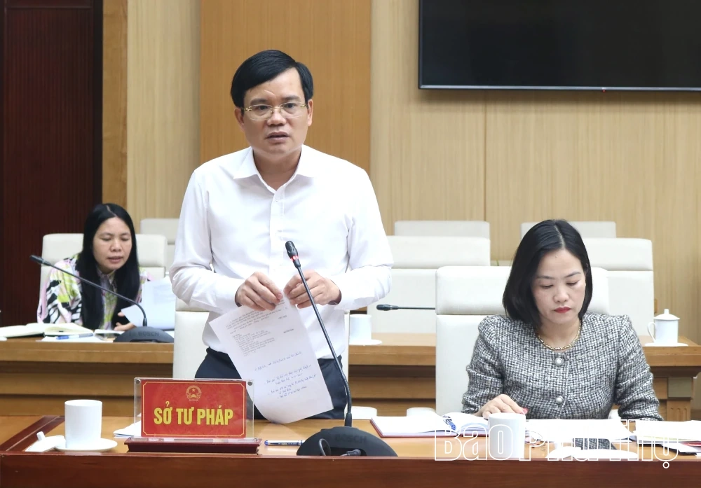 Cho ý kiến vào dự thảo Nghị quyết Quy định một số biện pháp nhằm nâng cao hiệu quả công tác phổ biến, giáo dục pháp luật