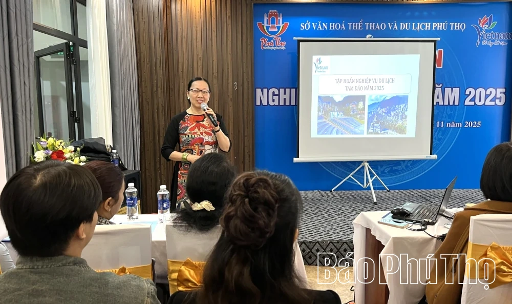 Tập huấn nghiệp vụ du lịch năm 2025