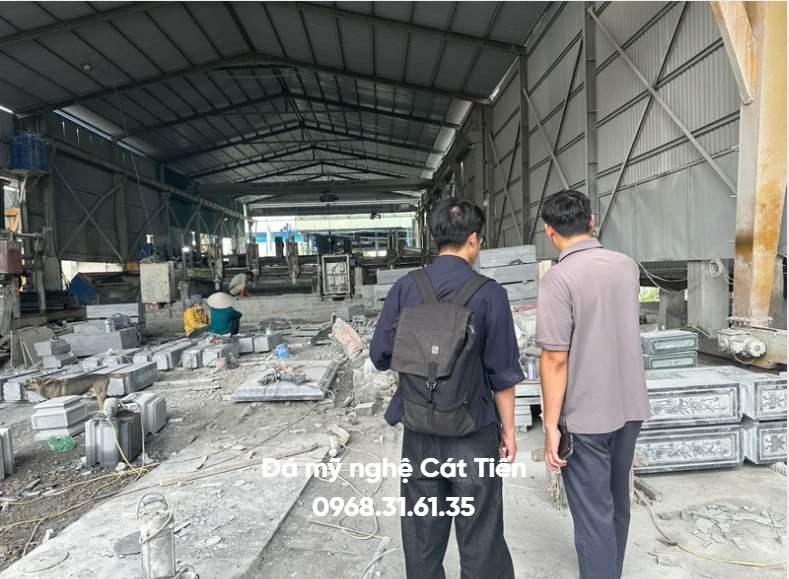 Giải pháp thi công mộ đá, lăng mộ đá hiện đại, minh bạch từ Đá Mỹ Nghệ Cát Tiến