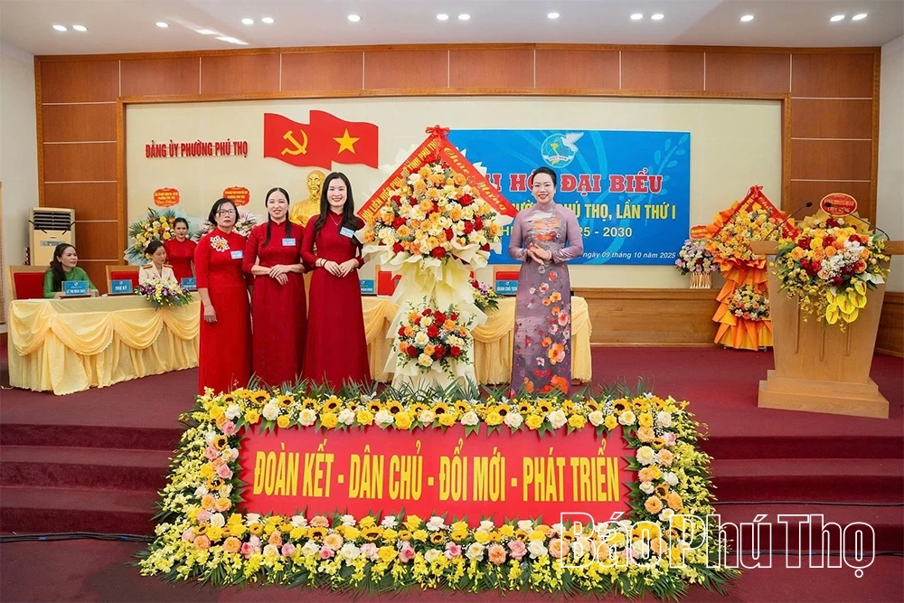 Hoàn thành 100% đại hội phụ nữ cấp cơ sở nhiệm kỳ 2025-2030