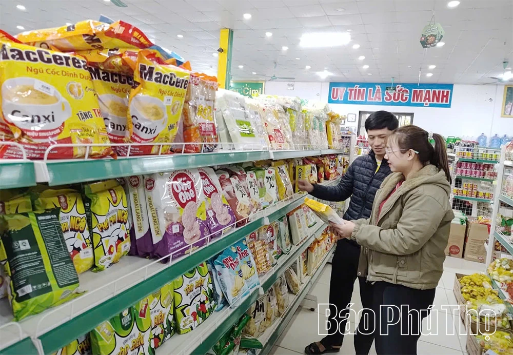 Tân Sơn mở hướng phát triển thương mại, dịch vụ