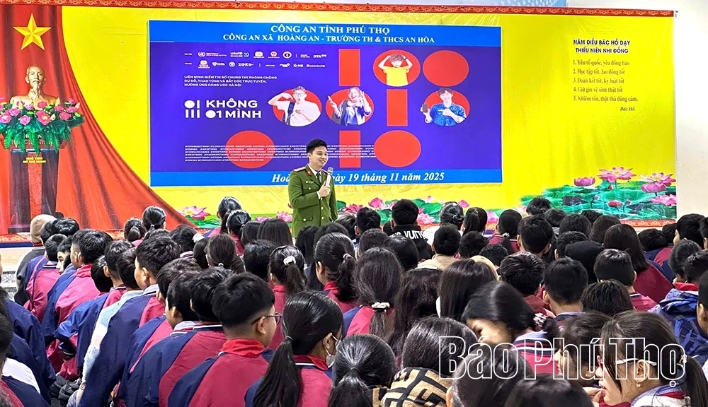 Nâng cao kiến thức cho học sinh về an toàn thông tin trên không gian mạng