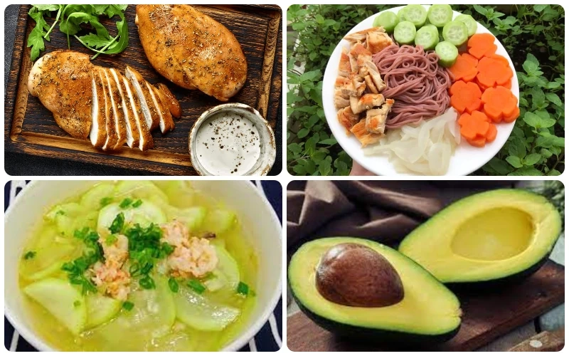 Gợi ý thực đơn mẫu low carb giảm cân trong 1 tuần