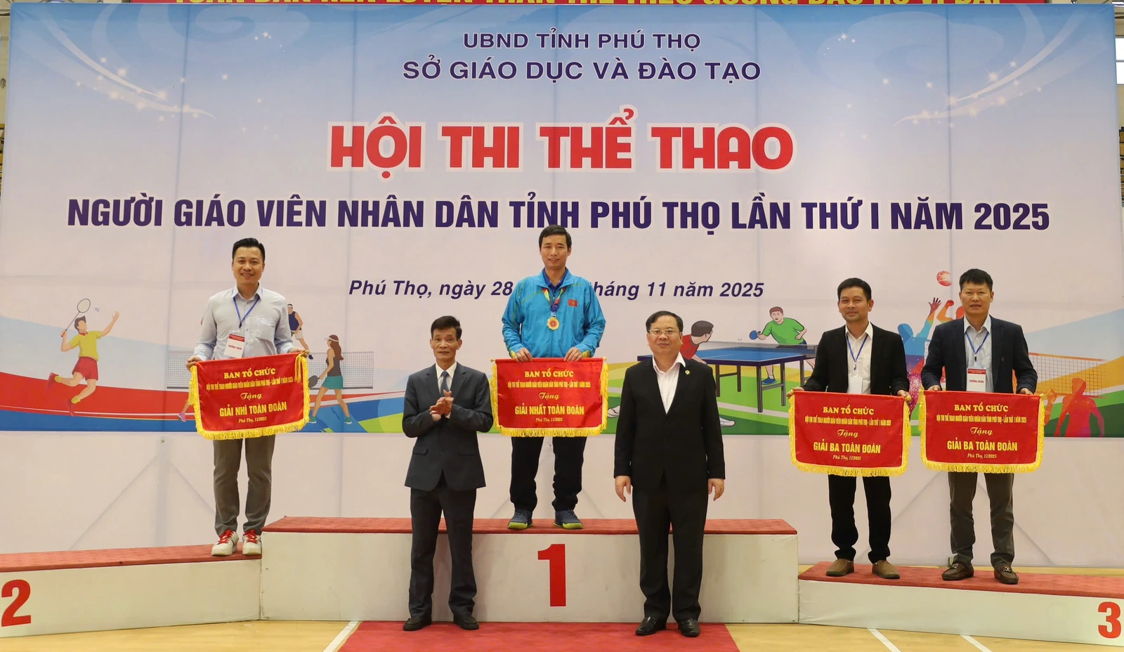 Bế mạc hội thi thể thao người giáo viên Nhân dân lần thứ I năm 2025