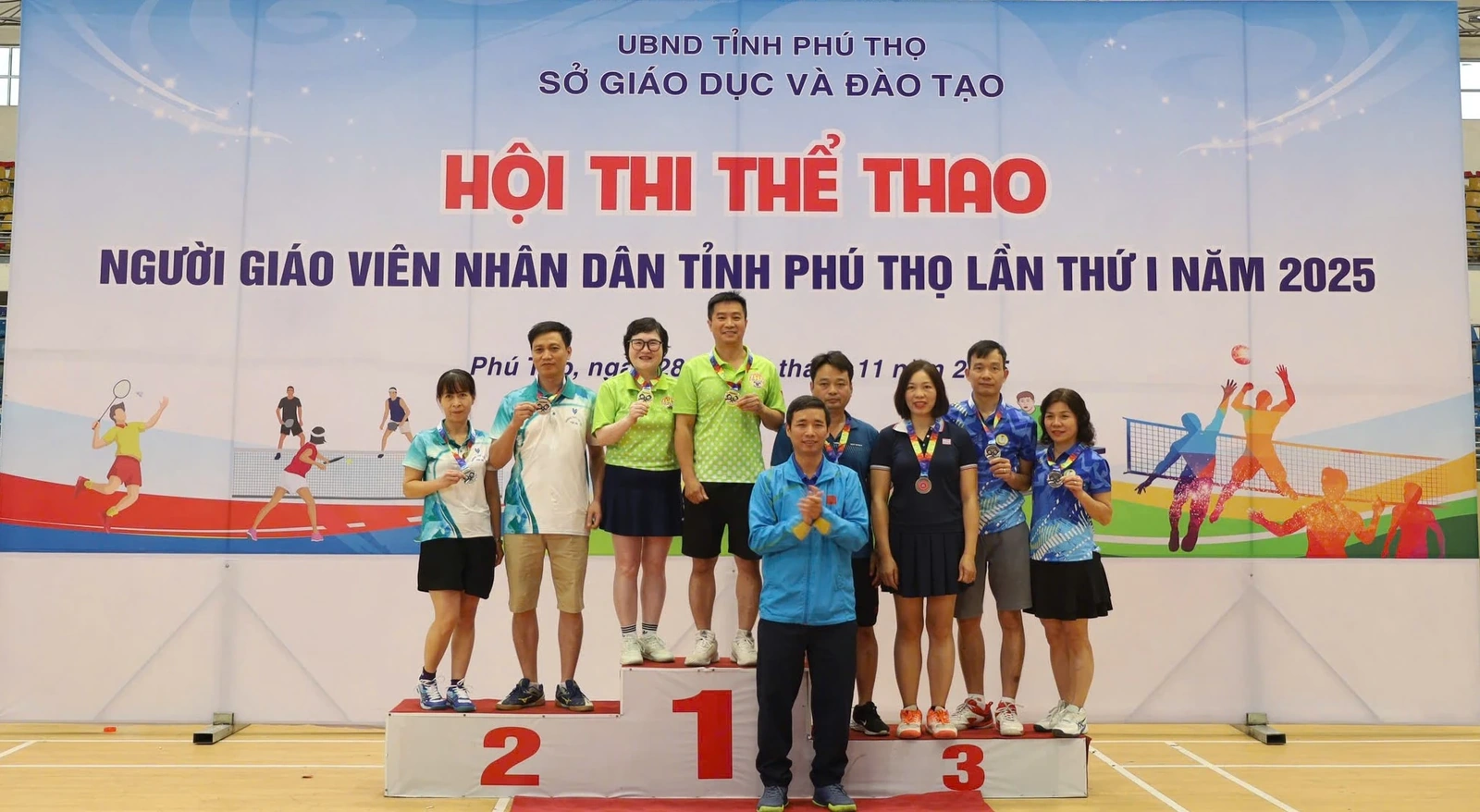 Bế mạc hội thi thể thao người giáo viên Nhân dân lần thứ I năm 2025