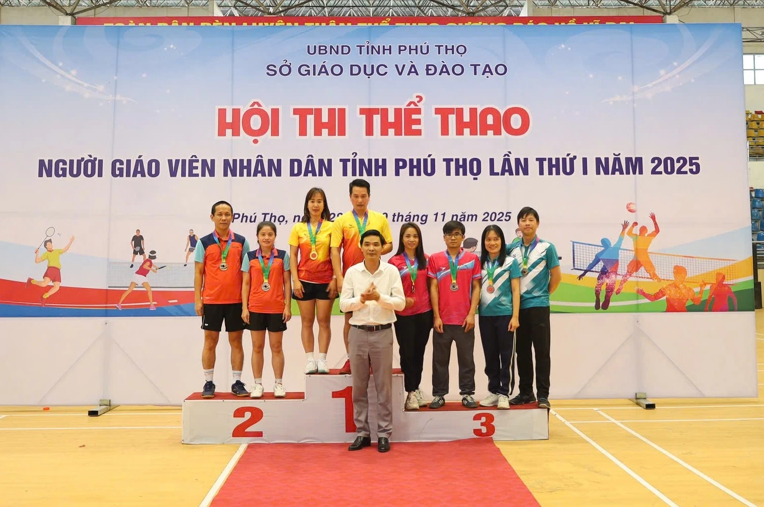 Bế mạc hội thi thể thao người giáo viên Nhân dân lần thứ I năm 2025