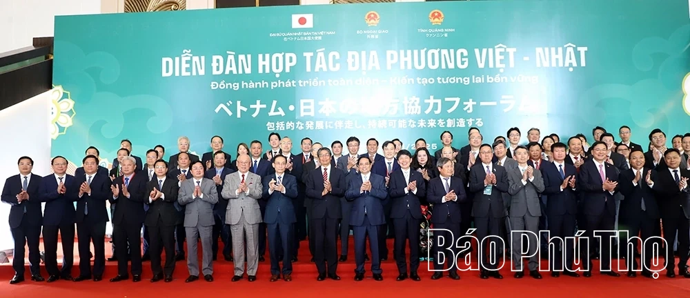 Chủ tịch UBND tỉnh Phú Thọ Trần Duy Đông dự Diễn đàn hợp tác địa phương Việt – Nhật