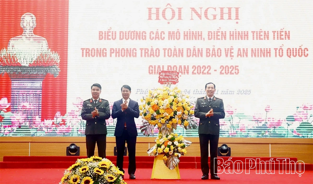 Biểu dương các mô hình, điển hình tiên tiến trong phong trào “Toàn dân bảo vệ an ninh Tổ quốc” giai đoạn 2022 – 2025